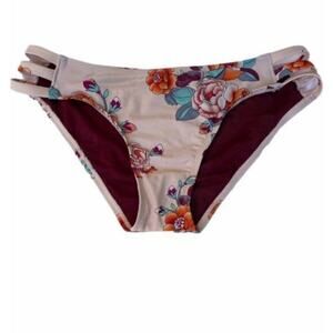 Mossimo Swim Hipster Fit Floral Bikini Bottoms